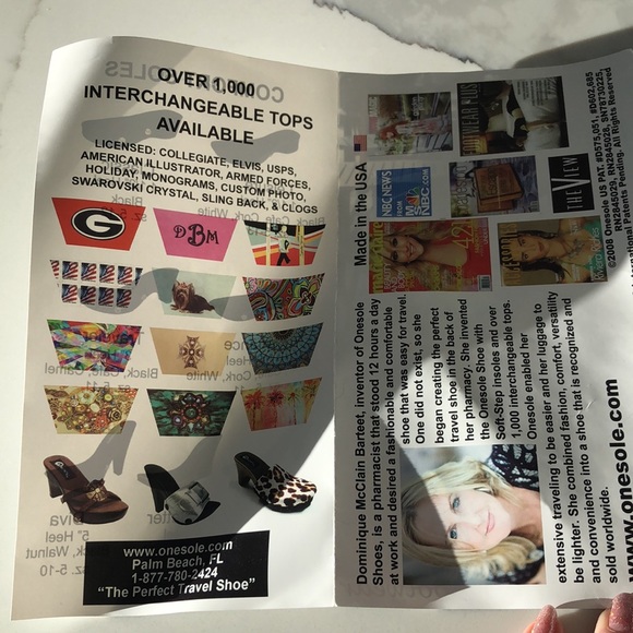 Sz 6-Onesole quick interchangeable designs - Picture 8 of 10